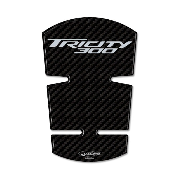 Sticker 3D protection de porte de réservoir compatible avec Yamaha Tricity 300