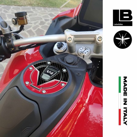 3D Keyless Kappenschutz Aufkleber kompatibel mit Ducati Multistrada V4 2021-5