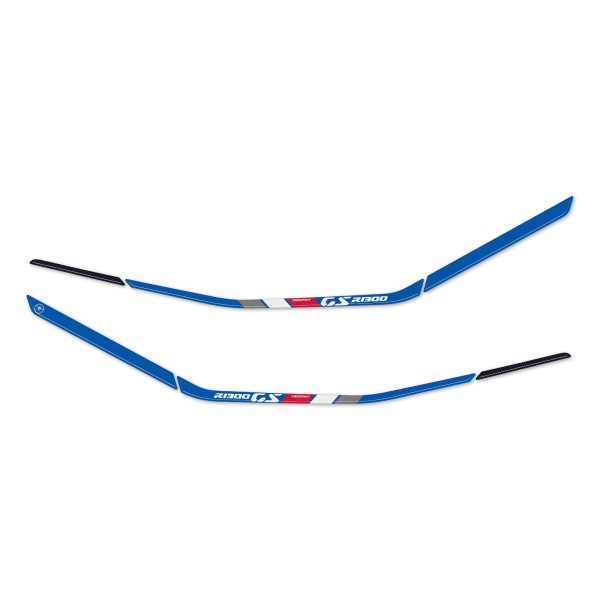 Aufkleber 3D Griffschützer KIT Motorrad PASSENGER kompatibel mit BMW R1300GS