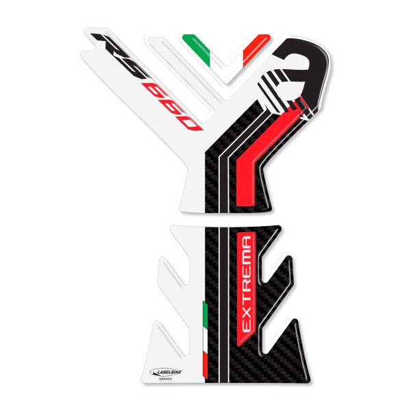 3D Sticker Protector de depósito de moto compatible con Aprilia RS 660 Extrema 2023-2025
