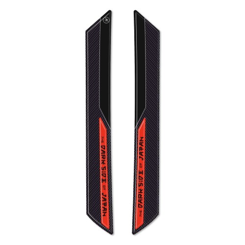 Pegatina de protección 3D para guardabarros de moto compatible con Yamaha MT-07 2018 - 2023 2