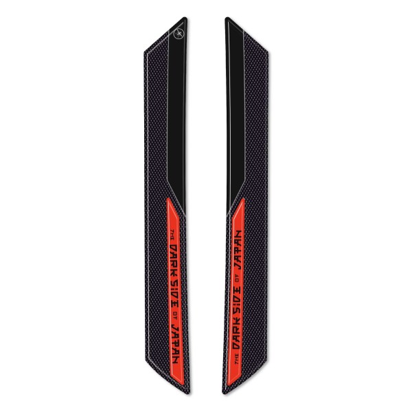 Pegatina de protección 3D para guardabarros de moto compatible con Yamaha MT-07 2018 - 2023