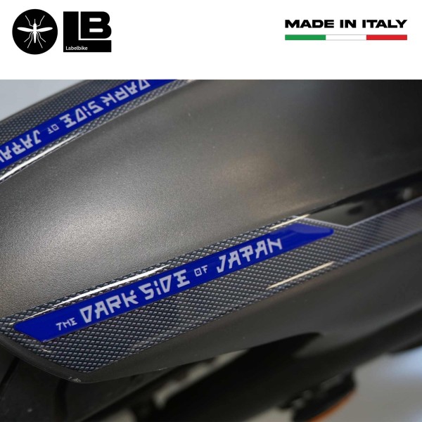 3D Motorcycle Mudguard Protection Sticker compatible with Yamaha MT-07 2018 - 2023