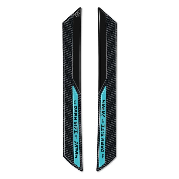 3D Motorrad Kotflügel Schutzaufkleber kompatibel mit Yamaha MT-07 2018 - 2023