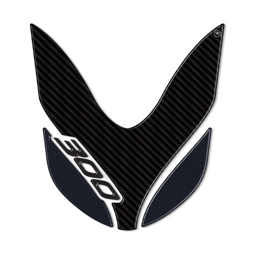 Autocollant de protection d'aile 3D Scooter compatible avec Honda Forza 300 2018-20 2