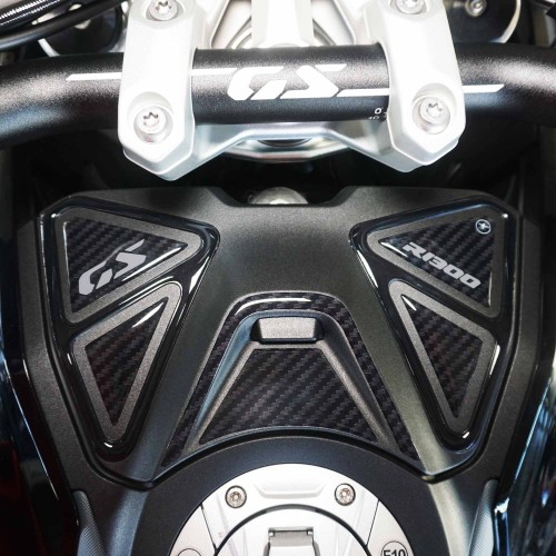 Aufkleber 3D Motorrad Tankklappe Schutz kompatibel mit BMW R1300GS