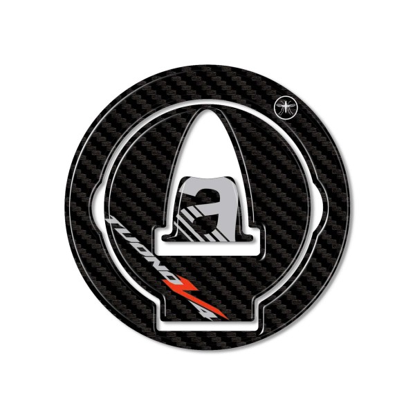 Adhesivo 3D de protección del tapón del depósito compatible con Aprilia Tuono V4 2011-25