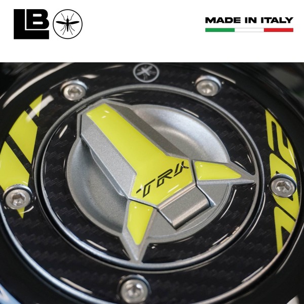 Adhesive 3D Tank cap protection compatible with Benelli TRK 702 and 702X