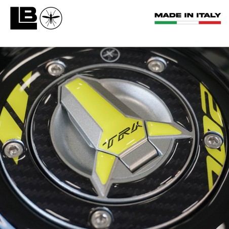 Protección adhesiva 3D del tapón del depósito compatible con Benelli TRK 702 y 702X