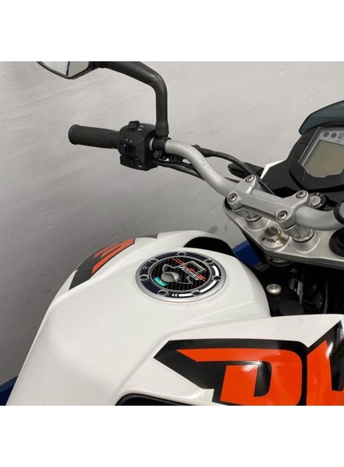 Adesivo 3d Protezione Tappo Serbatoio Compatibile Con Ktm 125 Duke 2013-2016