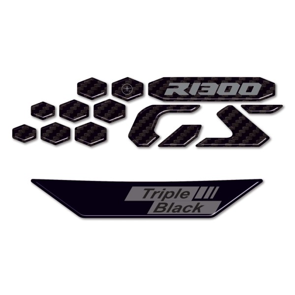 Pegatinas 3D protectores delanteros bajo carenado moto compatible con Bmw R1300GS