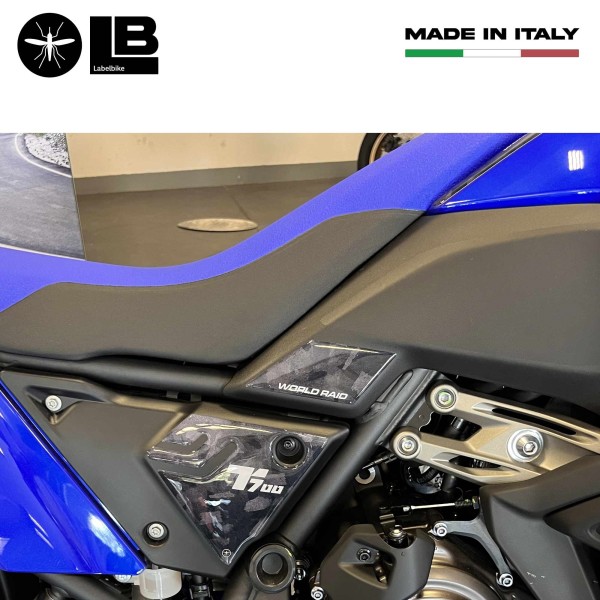 Pegatinas Protectores Laterales Moto compatibles con Yamaha Tenere 700 World Raid