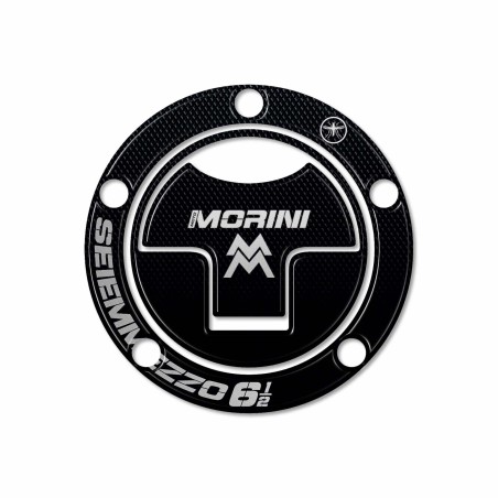 Protection de bouchon de réservoir autocollant 3D compatible avec Moto Morini SEIEMMEZZO SCR