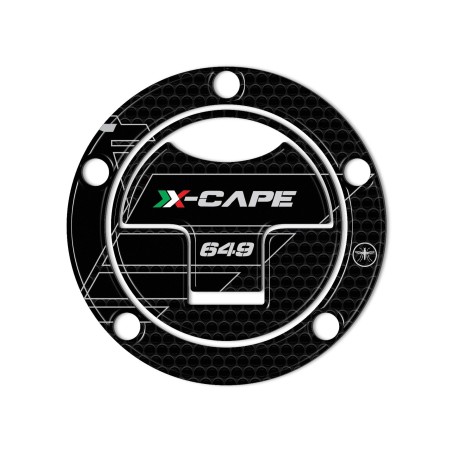 Adhesivo 3D protector de tapón de depósito compatible con Moto Morini X-CAPE 2022