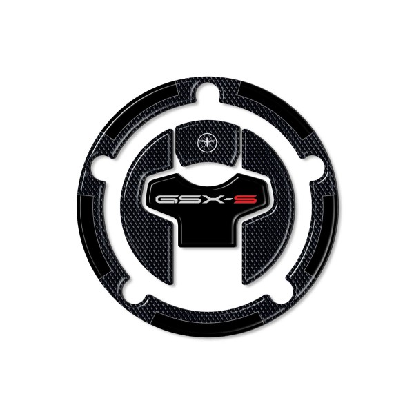 Protection adhésive 3D du bouchon de réservoir compatible avec Suzuki GSX-S 1000 2021-23