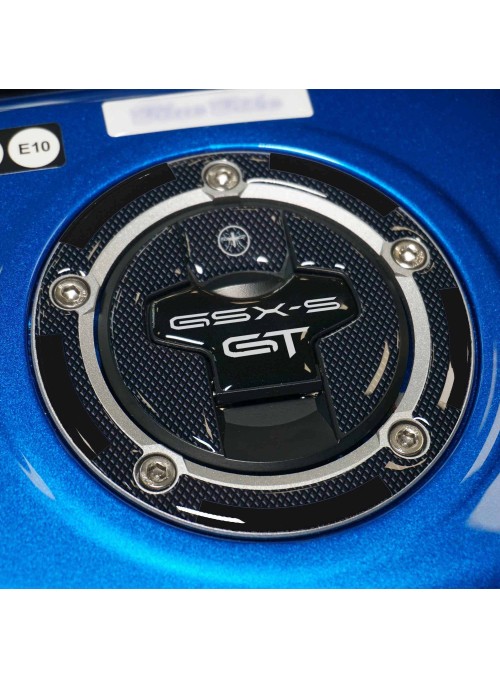 Adesivo 3D Protezione Tappo Serbatoio compatibile con Suzuki GSX-S 1000 GT 2021