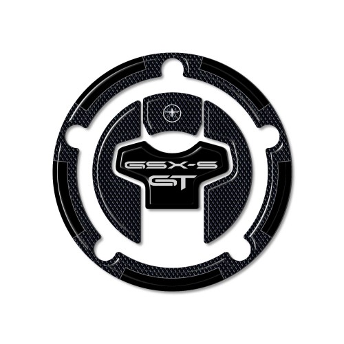 Pegatina adhesiva 3D de protección del tapón del depósito compatible con Suzuki GSX-S 1000 GT 2021 2
