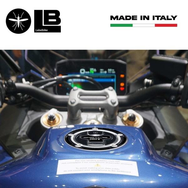 Adhesive 3D Tank Cap Protection Sticker compatible with Suzuki GSX-S 1000 GT 2021