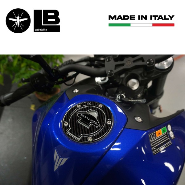 3D Tankdeckelschutz Aufkleber kompatibel mit Yamaha Mt-125 2020-2025