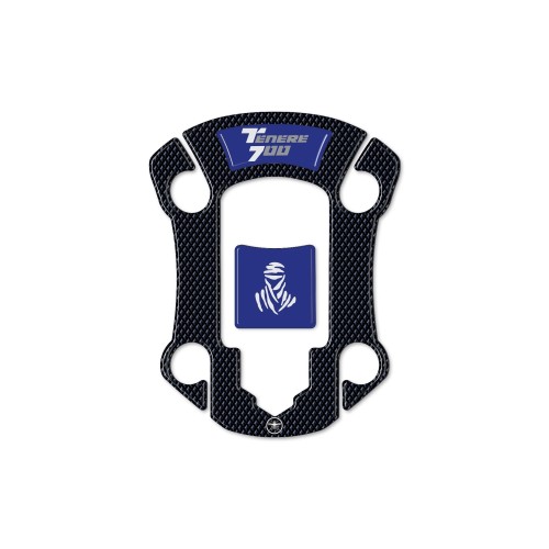 Pegatina adhesiva 3D de protección del tapón del depósito compatible con Yamaha Tenere 700 a partir de 2019 2