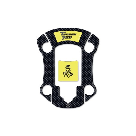Adhesive 3D Tank cap protection sticker compatible with Yamaha Tenere 700 from 2019