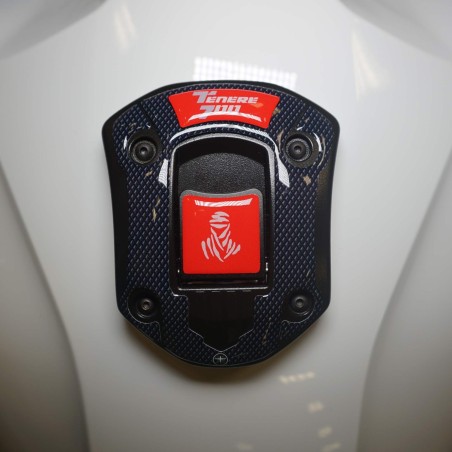 Adhesive 3D Tank cap protection sticker compatible with Yamaha Tenere 700 from 2019