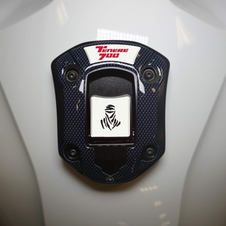 Pegatina adhesiva 3D de protección del tapón del depósito compatible con Yamaha Tenere 700 a partir de 2019