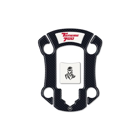 Adhesive 3D Tank cap protection sticker compatible with Yamaha Tenere 700 from 2019