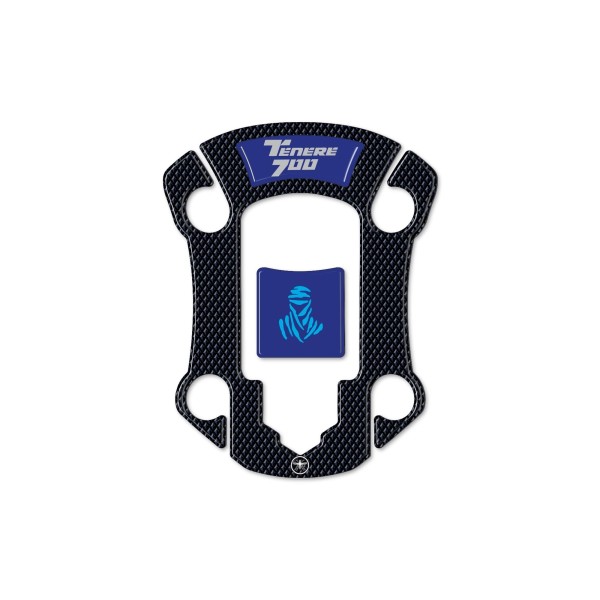 Adhesive 3D Tank cap protection sticker compatible with Yamaha Tenere 700 from 2019