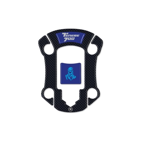 Adhesive 3D Tank cap protection sticker compatible with Yamaha Tenere 700 from 2019