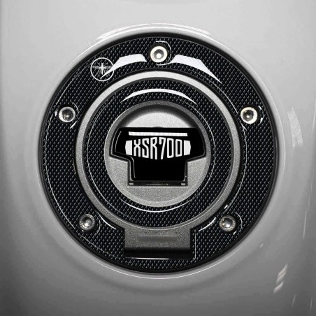 Adhesivo 3D de protección del tapón del depósito compatible con Yamaha XSR700 2016-2024