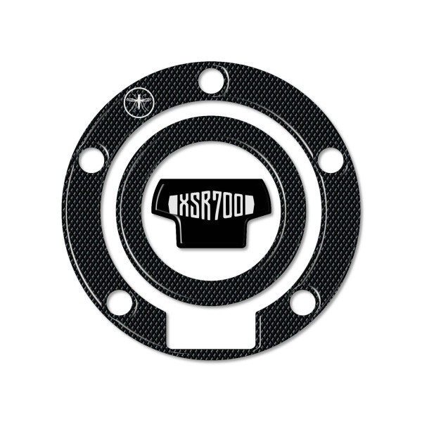 3D Tank cap protection sticker compatible with Yamaha XSR700 2016-2024