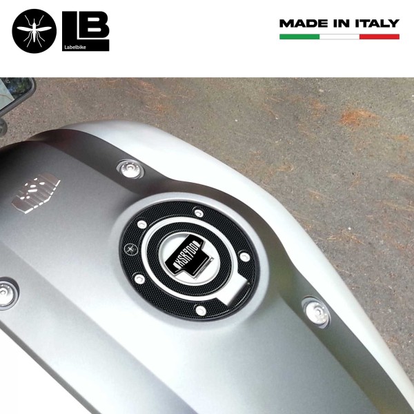 Adhesivo 3D de protección del tapón del depósito compatible con Yamaha XSR900 2016-2020.