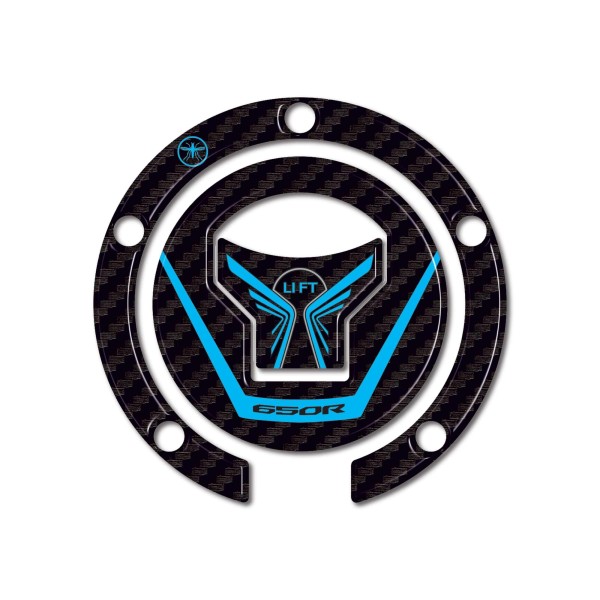 Adhesive 3D Tank cap protection motorbike compatible with Honda CBR 650 R