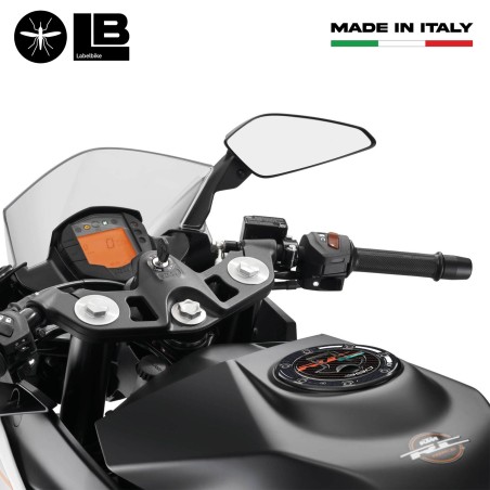 Sticker 3D Tank cap protection motorbike compatible with KTM RC 390 2015-2020