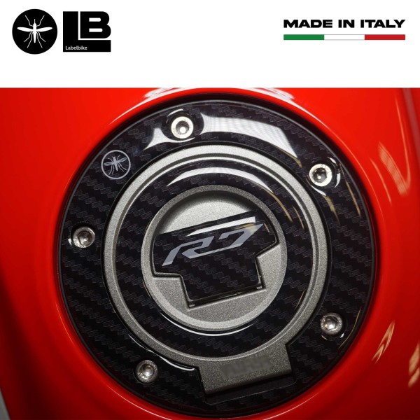 Adhesivo 3D Tank cap protección moto compatible con Yamaha R7 2021-2025