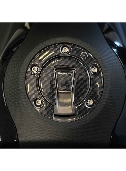 Adesivo 3D Protezione tappo serbatoio scooter compatibile con Yamaha Tmax 2022