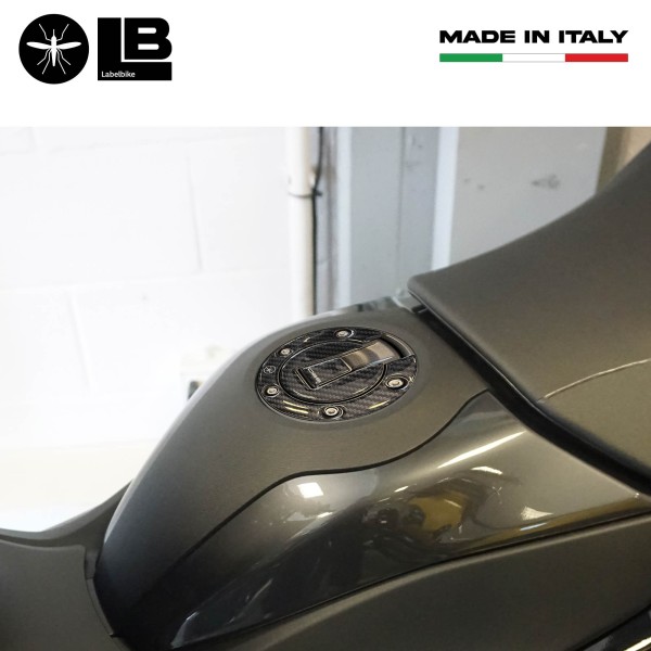 Sticker 3D protection de bouchon de réservoir de scooter compatible avec Yamaha Tmax 2022-5
