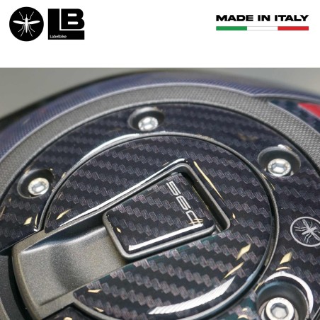 Sticker 3D Scooter tank cap protection compatible with Yamaha Tmax 2022-5