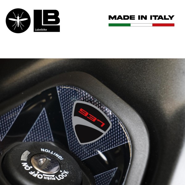 Autocollant de protection de la zone des touches 3D Compatible avec les motos Ducati Monster 937 2021