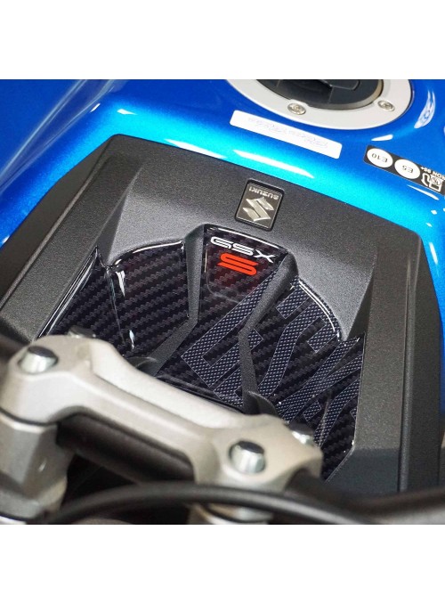 Adesivo 3D Protezione Zona Chiave Compatibile Con Moto Suzuki GSX-S 1000 2021-23