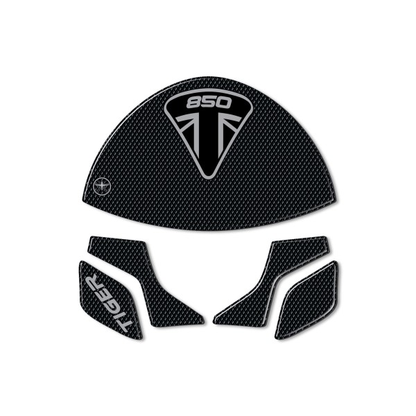 Autocollant 3D de protection de la zone des touches compatible avec la Triumph Tiger 850 Sport 2021