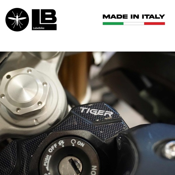 Autocollant 3D de protection de la zone des touches compatible avec la Triumph Tiger 850 Sport 2021