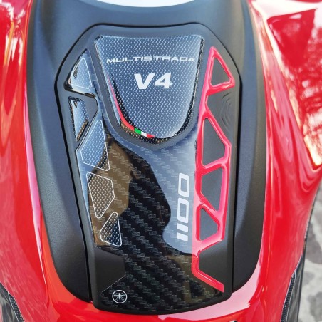 3D αυτοκόλλητο πόρτας ρεζερβουάρ συμβατό με Ducati Multistrada V4 2021-2025