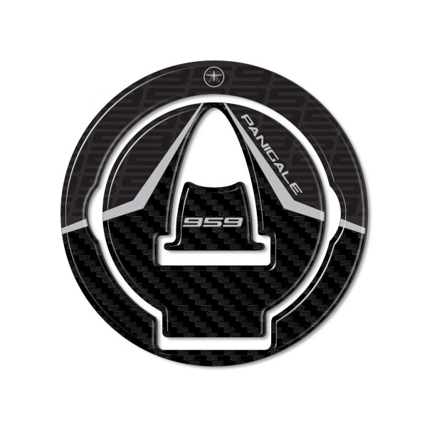 3D Tank cap sticker compatible with Ducati Panigale 959 2016-2019 motorbikes