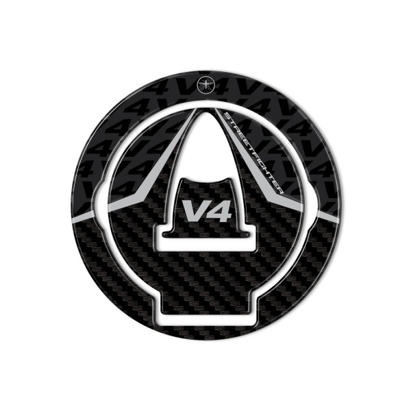 3D Tank Cap Sticker compatible con moto Ducati Streetfighter V4 2020-25