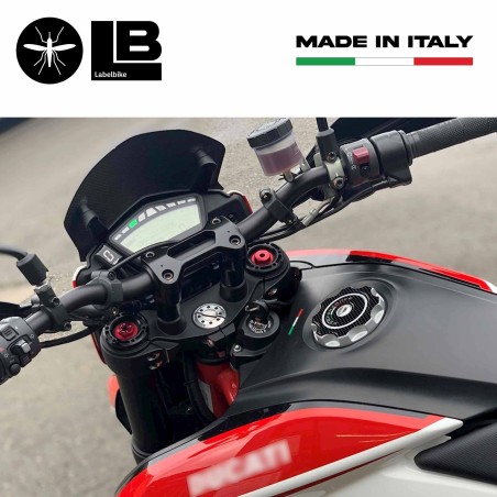 TAPÓN DE COMBUSTIBLE ADHESIVO 3D compatible para MOTO DUCATI HYPERMOTARD HYPERSTRADA