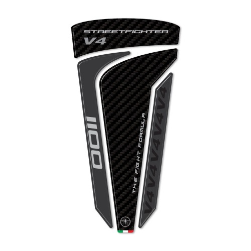Sticker 3D Protège réservoir moto compatible avec Ducati Streetfighter V4 2020-24 2