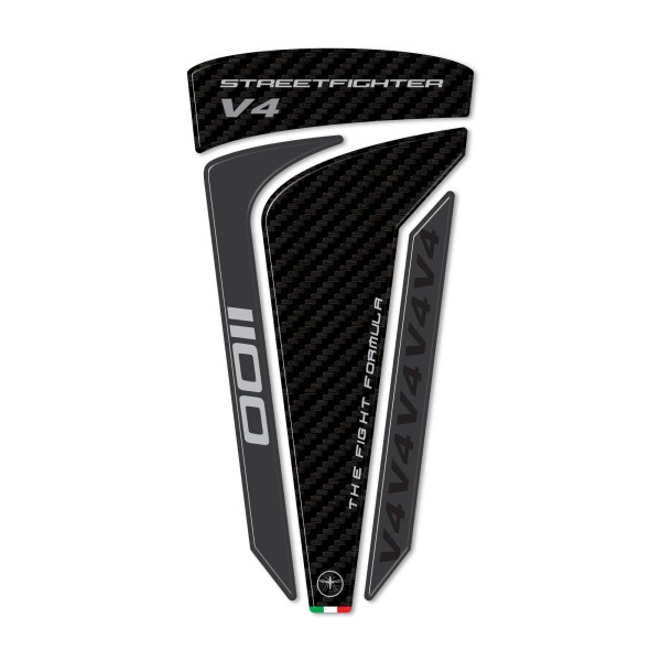 Sticker 3D Protège réservoir moto compatible avec Ducati Streetfighter V4 2020-24