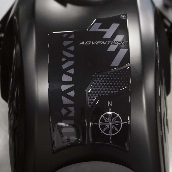 Αυτοκόλλητο Gel 3D Tank Guard μοτοσικλέτα συμβατό με Royal Enfield Himalayan 411